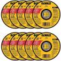 DEWALT - DW8062 - 10,PK DW8062 4-1/2''x.045''x7/8'' Metal Angle Grinder Thin Cutoff Wheel, 10 Pack, (Model: DW8062-10,PK)