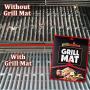 Grillaholics Grill Mat - Set of 2 Heavy Duty BBQ Grill Mats - Non Stick, Reusable, and Easy to Clean Barbecue Grilling Accessories - Lifetime Manufacturers Warranty