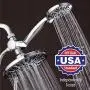AquaDance 7'' Premium High Pressure 3-Way Rainfall Combo for The Best of Both Worlds - Enjoy Luxurious Rain Showerhead and 6-Setting Hand Held Shower Separately or Together - Chrome Finish - 3328 AquaDance 7'' Premium High Pressure 3-Way Rainfall Combo for The Best of Both Worlds - Enjoy Luxurious Rain Showerhead and 6-Setting Hand Held Shower Separately or Together - Chrome Finish - 3328