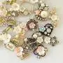 Chenkou Craft Random 20pcs Wholesale Lots Mix Alloy Resin Rhinestone Flowers Pendants Charms Beads Bracelet Necklace Jewelry Findings Chenkou Craft Random 20pcs Wholesale Lots Mix Alloy Resin Rhinestone Flowers Pendants Charms Beads Bracelet Necklace Jewelry Findings