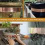 Copper Foil Tape (2inch X 33 FT) with Conductive Adhesive for Guitar and EMI Shielding, Slug Repellent, Crafts, Electrical Repairs, Grounding