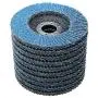 Nisorpa Premium Zirconia Oxide Flap Discs 40 Grit,50 Pack Industrial Abrasive Flapper Wheels Stainless Steel Sanding Discs For Wood Metal Polishing