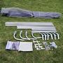 Quictent Storage Shelter 6 x 6- Feet Outdoor Carport Shed Heavy Duty Car Canopy Grey