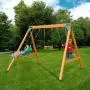 Swing-N-Slide PB 8360 Ranger Wooden Swing Set with Swings, Brown (Amazon Exclusive) Swing-N-Slide PB 8360 Ranger Wooden Swing Set with Swings, Brown (Amazon Exclusive)
