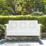 Crosley Furniture Bates Sofa Glider - White