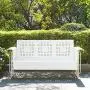Crosley Furniture Bates Sofa Glider - White Crosley Furniture Bates Sofa Glider - White