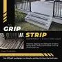 GripStrip Stair Treads L 32”x W 2” Screw Down Strip, No Adhesive All Weather Non-Slip, Plastic Safety Stair Strips Increase Safety on Slippery Stairs - Screws Included (8 Pack) (Black) GripStrip Stair Treads L 32”x W 2” Screw Down Strip, No Adhesive All Weather Non-Slip, Plastic Safety Stair Strips Increase Safety on Slippery Stairs - Screws Included (8 Pack) (Black)