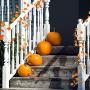 3 Pieces Thanksgiving Fall Banners Happy Pumpkin Fall Burlap Banner Maple Leaves Garland Banners Thanksgiving Hanging Decorations for Thanksgiving Party Favors