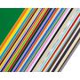 Permanent Adhesive Backed Vinyl Sheets by EZ Craft USA - 12'' x 12'' - 40 Sheets Assorted Colors Works with Cricut and Other Cutters