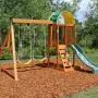 KidKraft Andorra Cedar Wood Swing Set / Playset F24140 KidKraft Andorra Cedar Wood Swing Set / Playset F24140