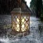 VZCOME Hanging Solar Lantern Lights Flickering Flame Metal Solar Lanterns Outdoor with Handle Solar Garden Decorative Lanterns Waterproof Umbrella Lights for Patio Pathway Deck Yard, 2 Pack VZCOME Hanging Solar Lantern Lights Flickering Flame Metal Solar Lanterns Outdoor with Handle Solar Garden Decorative Lanterns Waterproof Umbrella Lights for Patio Pathway Deck Yard, 2 Pack