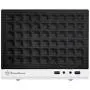 SilverStone Technology Mini-DTX, Mini-ITX Small Form Factor Computer Case SG13WB Black/White