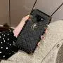 BabeMall Compatible for Samsung Galaxy S8 Plus Case, Luxury Diamond Design Metal Gold Four Corner Protective Square Anti-Fall PU Leather Back Classic TPU Bumper Case - Black BabeMall Compatible for Samsung Galaxy S8 Plus Case, Luxury Diamond Design Metal Gold Four Corner Protective Square Anti-Fall PU Leather Back Classic TPU Bumper Case - Black
