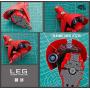 JAOparts Metal Modified Parts Set for Bandai MG 1/100 MSN-04 Sazabi Gundam