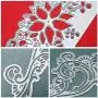 4 Pieces Cutting Dies Metal Craft Die Cuts Stencil Rose Metal Cutting Dies for DIY Scrapbooking Card Making 4 Pieces Cutting Dies Metal Craft Die Cuts Stencil Rose Metal Cutting Dies for DIY Scrapbooking Card Making