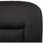 Amazon Basics Upholstered, Low-Back, Adjustable, Swivel Office Desk Chair, Black