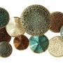 Stratton Home Decor S01657 Centerpiece, 40.55 W x 2.56 D x 20.67 H, Multi Stratton Home Decor S01657 Centerpiece, 40.55 W x 2.56 D x 20.67 H, Multi