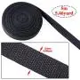 Swpeet 41Pcs 1 Inch DIY Making Bag Kit, Including Flat Side Release Buckles and Tri-glide Slides and D Rings with 1 Roll 5 Yards Nylon Webbing Straps for DIY Making Luggage Strap, Pet Collar Swpeet 41Pcs 1 Inch DIY Making Bag Kit, Including Flat Side Release Buckles and Tri-glide Slides and D Rings with 1 Roll 5 Yards Nylon Webbing Straps for DIY Making Luggage Strap, Pet Collar