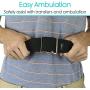 Vive Gait Belt (60 Inch) - Transfer Assist Device for Seniors, Elderly, Pediatric, Bariatric, Occupational and Physical Therapy - Medical Nursing Safety Long Gate Strap with Quick Release Metal Buckle
