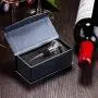 Decorative Metal Wine Stopper with Gift Box – Crystal Top and Silicone Seal – An Elegant, Secure Method of Sealing Any Open Wine Bottle