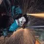 Makita GA5020Y 5'' SJS Angle Grinder, with AC/Dc Switch