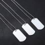 30 Pieces Stamping Tag Aluminum Blank Tags Stamping Tag Pendants in Shield Shape with Hole and 30 Pieces Nickel Plated Chain for Necklace Bracelet Jewelry Pendant