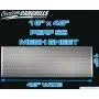 CCG 16''x48'' Perforated SS Grill Mesh Sheet - Silver CCG 16''x48'' Perforated SS Grill Mesh Sheet - Silver
