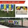Happy Birthday BirthYay! Yard Sign - Large Colorful Bright Letters - Weatherproof Coroplast - 3 Sturdy Metal Stakes Happy Birthday BirthYay! Yard Sign - Large Colorful Bright Letters - Weatherproof Coroplast - 3 Sturdy Metal Stakes