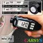 CARSYS Coating Thickness Gauge DPM-816 Extended Range Precision Probe Fe/NFe Paint Meter for Car & Industrial Apply (Black)