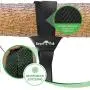 EASY HANG (4FT) TREE SWING STRAP X1 - Holds 2200lbs. - Heavy Duty Carabiner - Bonus Spinner - Perfect for Tire and Saucer Swings - 100% Waterproof - Easy Picture Instructions - Carry Bag Included! EASY HANG (4FT) TREE SWING STRAP X1 - Holds 2200lbs. - Heavy Duty Carabiner - Bonus Spinner - Perfect for Tire and Saucer Swings - 100% Waterproof - Easy Picture Instructions - Carry Bag Included!