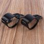 Terisass Turn Signal Mount Bracket 8x3cm Universal Turn Signal Light Indicator Mount Bracket Clamp Kit Metal Fork Relocation Clamp