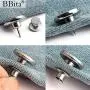 Button Pins for Jeans, Perfect Fit Jean Button Replacement, 4 Styles Adjustable Jean Button Pins Metal Clips Snap Tack, No Sew Instant Extend or Reduce Any Pants Waist Button Pins for Jeans, Perfect Fit Jean Button Replacement, 4 Styles Adjustable Jean Button Pins Metal Clips Snap Tack, No Sew Instant Extend or Reduce Any Pants Waist