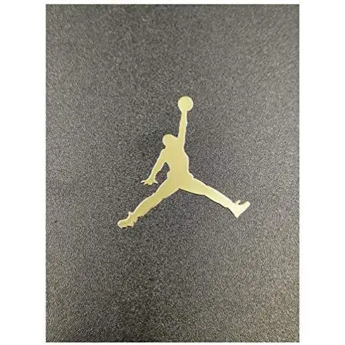 Wallner 2 pcs Metal Adhesive Air Jordan Jumpman Logo Vinyl Sticker Cellphone Laptop case Decal Stickers (Gold, 1.2inch) Wallner 2 pcs Metal Adhesive Air Jordan Jumpman Logo Vinyl Sticker Cellphone Laptop case Decal Stickers (Gold, 1.2inch)
