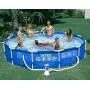 Intex 12ft x 30in Metal Frame Round Swimming Pool Set 530 GPH Pump & 6 A Filters