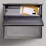 Mail Boss 7175 Townhouse Locking Security Wall Mount Mailbox, Galaxy,Medium Mail Boss 7175 Townhouse Locking Security Wall Mount Mailbox, Galaxy,Medium
