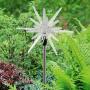 Exhart Solar Star Garden Light Stake – Crystal Star Metal Garden Stake w/Solar Panel, Acrylic Outdoor Crystal Décor, Garden Décor, Crystal Star Stake – Led Accent Lights for Yard/Garden/Patio 6 x 6 x