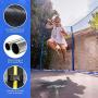 JUPA Trampoline 15 14 12FT, Maximum Weight Capacity 375LBS Outdoor Trampoline for Kids Adults, 2020 Upgraded Safe Recreational Trampolines with Enclosure Net Mat Pad for Backyard