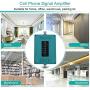 5 Band Cell Phone Signal Booster for Home and Office - Work on All U.S. Carriers Verizon AT&T T-Mobile Sprint - Cellular Repeater Amplifier Kit for Voice Call and Data Network