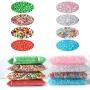 70PCS Slime Add Ins Slime Kit Floam Beads Fish Bowl Beads Mreaind Unicorn Slime Charms Glitter Jars Slime Supplies Kit