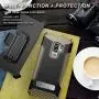 Beyond Cell Trishield Series Compatible with S9+ Case/Military Grade Rugged Cover + [Metal Kickstand] + [ Belt Clip Holster ] Compatible with Samsung Galaxy S9 Plus (2018) - Brown