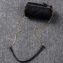 JEATHA 47'' Faux Leather Metal Chain Shoulder Strap with Buckles Replacement Bag Parts for Cross Body Bag DIY Hand Bag