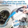 Dryer Vent Cleaner Kit Vacuum Hose Attachment Brush Lint Remover Power Washer and Dryer Vent Vacuum Hose