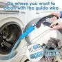 Dryer Vent Cleaner Kit Vacuum Hose Attachment Brush Lint Remover Power Washer and Dryer Vent Vacuum Hose