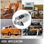 Happybuy 5KW Diesel Air Heater, Aluminum Alloy, Diesel Heater 12V, 10L Tank, Diesel Parking Heater with LCD Thermostat & Remote Control for Bus Trailer and Motor-home