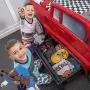 Step2 Turbocharged Twin Truck Kids Bed, Red Step2 Turbocharged Twin Truck Kids Bed, Red