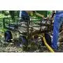 Gorilla Carts GOR1400-COM Heavy-Duty Steel Utility Cart with Removable Sides and 15'' Tires, 1400-lbs. Capacity, Black