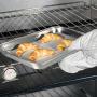 Baking Sheet Pan for Toaster Oven, Stainless Steel Baking Pans Small Metal Cookie Sheets by Umite Chef, Superior Mirror Finish Easy Clean, Dishwasher Safe, 9 x 7 x 1 inch, 3 Piece/set