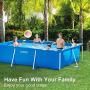 Blasoul Plastic Pool Joint Pins (24 pcs) for Intex 13ft-24ft (2016 Season & After) Metal Frame Pools with Extra 24 pcs Rubber Seals Pool Replacement Parts