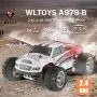 GoolRC WLtoys A979-B RC Car 2.4G 1/18 Scale 4WD 70KM/h High Speed Electric RTR Monster Truck GoolRC WLtoys A979-B RC Car 2.4G 1/18 Scale 4WD 70KM/h High Speed Electric RTR Monster Truck