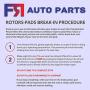 (Front Kit)(High-End) 2 Cross-Drilled Disc Brake Rotors + 4 Semi-Metallic Pads(Fits:- Ram 1500)(5lug)